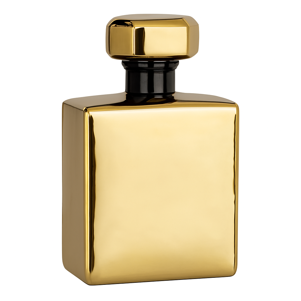 Goldline-Parfüm Vase gold-schwarz