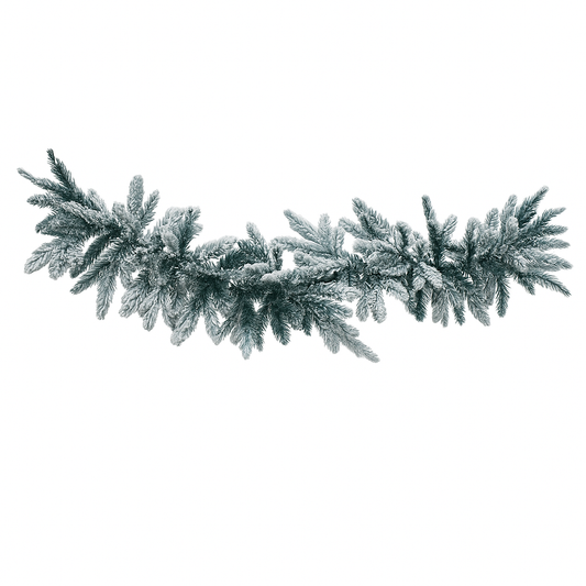 Goldline Weihnachts-Tannengirlande mit Schnee 200cm