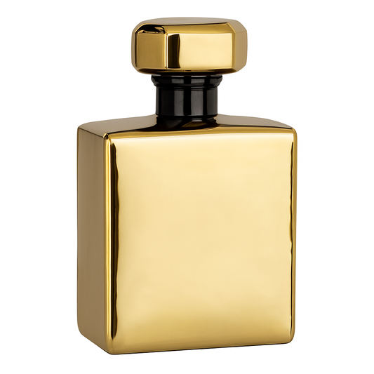 Goldline-Parfüm Vase gold-schwarz