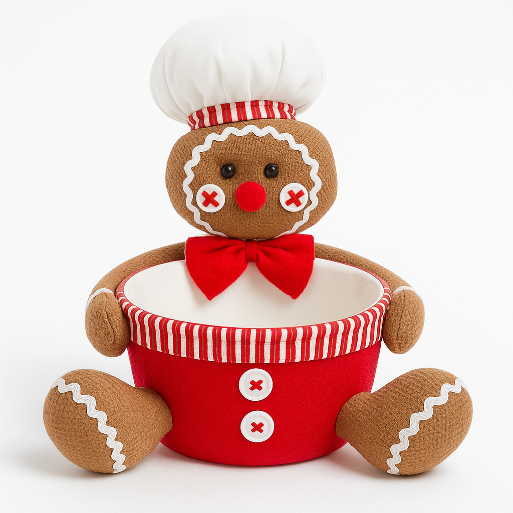 Goldline- Weihnachtslebkuchen Candy XL Schüssel 24x23cm x 24cm