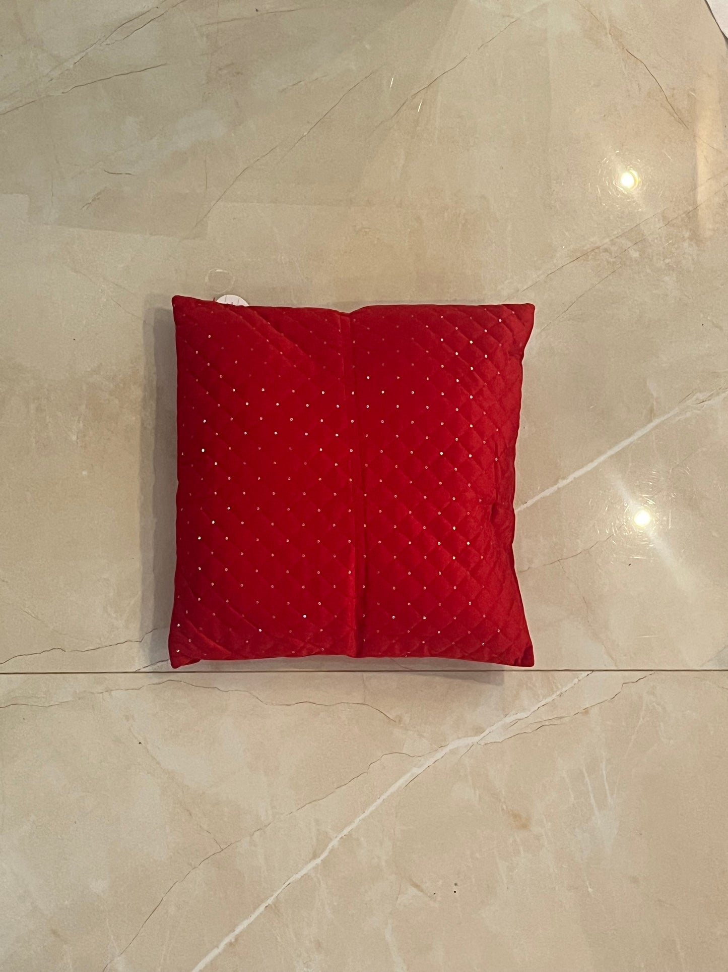 Goldline- Weihnachts Deko-Set: Tischläufer, Baumrock, Kissen und Kaminsocke (Tischläufer: 180 x 32 cm , Baumrock: 90 cm, Kissen: 45 x 45 cm  und Kaminsocke: 49 cm)