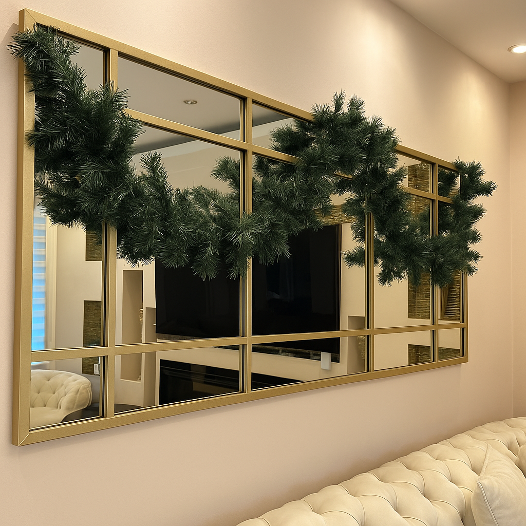 Goldline Weihnachts-Tannengirlande grün 200cm