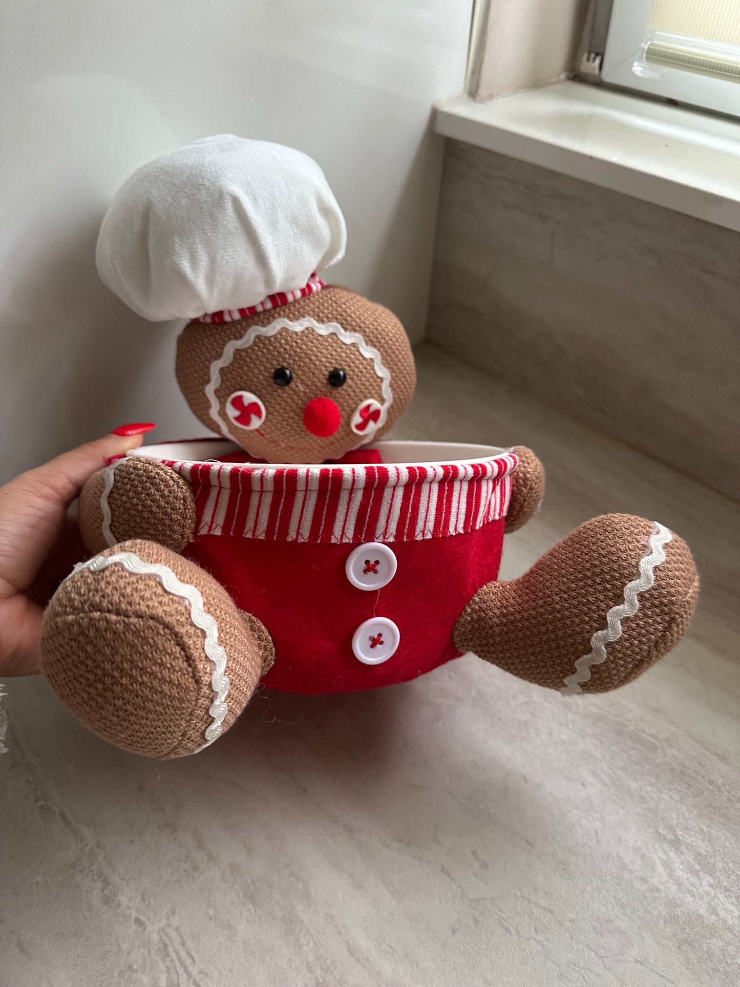 Goldline- Weihnachtslebkuchen Candy XL Schüssel 24x23cm x 24cm