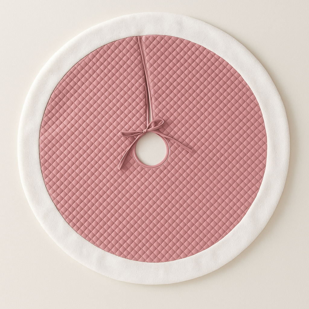 Goldline- Weihnachts Baumrock in rosa, 90 cm